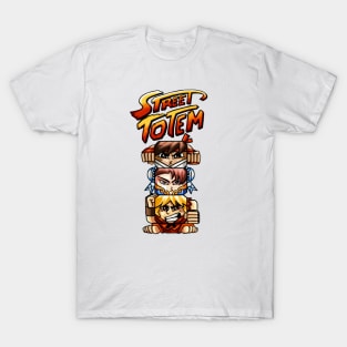 Street totem championship figther game winner you win T-Shirt